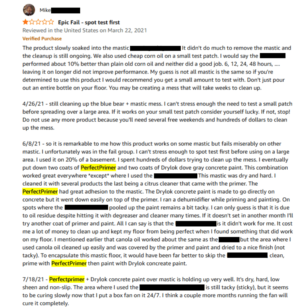 PerfectPrimer Competitor Review